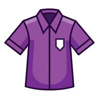 Port Authority Short Sleeve illustration template tech pack technical drawing flat sketch vector