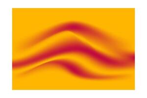 Red and yellow wave mesh background vector