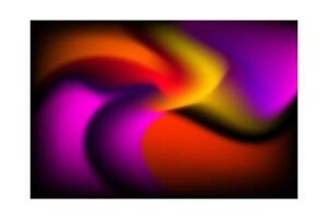 Rainbow Colorful liquid Glowing, Abstract Wave Mesh Gradient Background design vector