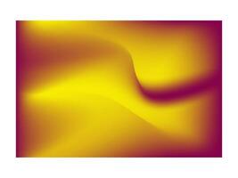 yellow and red abstract background with a wavy shape vector