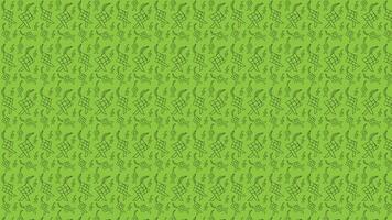 Lime Green Decorative Pattern With Intricate Abstract Design Elements vector