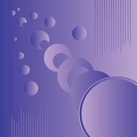 Abstract Purple gradient background design wallpaper template with dynamic color, waves, and blend. Futuristic modern backdrop design for business, presentation, ads, banner vector