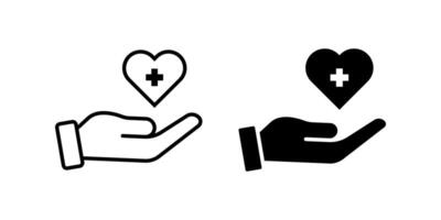 Healthcare icon set. for mobile concept and web design. illustration vector