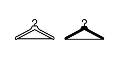 Hanger icon. for mobile concept and web design. illustration vector