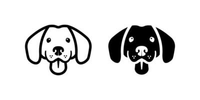 Dog icon. for mobile concept and web design. illustration vector