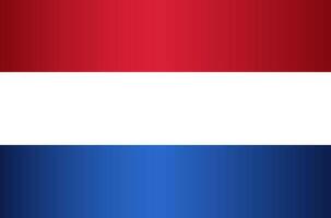 National Flag of the Kingdom of the Netherlands vector