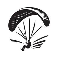 Paraglider Silhouette Vectors for Innovative Design Projects