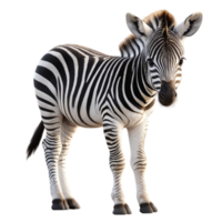 A zebra is standing in front of a black background png