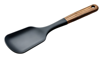 Kitchen tool with wooden handle for cooking tasks png