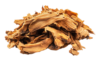 Dried wood shavings for crafting and decoration png
