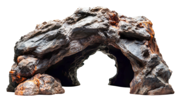 Cave-like rock decoration display png