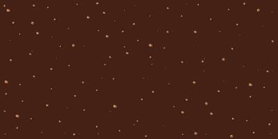 Chocolate ice cream with glaze and crunchy nuts texture background graphic illustration. vector