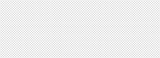 Seamless dotted repeated texture. Black and white polka dot pattern. Repeated endless dots backdrop. All over halftone wallpaper. Regular grid background. Textile or fabric swatch template vector