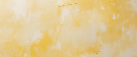 Soft Yellow Abstract Texture Canvas Background for Design and Art Projects photo