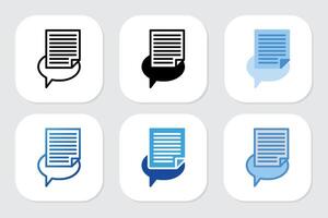 information icons with various design styles vector
