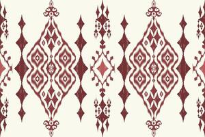 ethnic pattern traditional on cream background.Aztec style vector