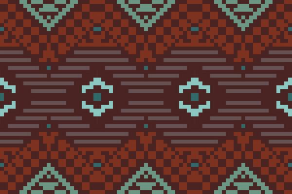 Pixelated Islamic Geometric Patterns Downloadfolk Embroidery, Aztec Geometric Ornament Print. Design for Carpet, Wallpaper, Clothing, Wrapping, Fabric