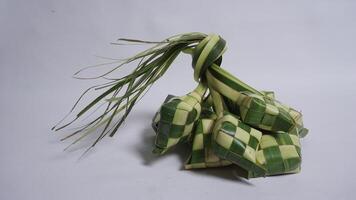 A Package of Ketupat with Copy Space photo