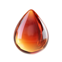 a drop of red liquid on a transparent background png