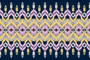 Geometric shapes form fabric patterns tribal patterns. vector