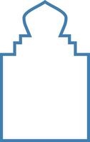 Mosque Architecture A Simplified Guide vector