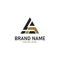 S,A, logo design template graphic branding element. vector