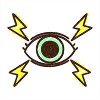 Occult Eye Chalk Drawing creative design video