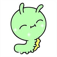 cartoon of a cute happy bug design art video