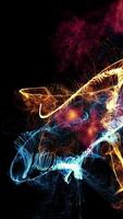 Abstract Glowing Particle Loop Animation video