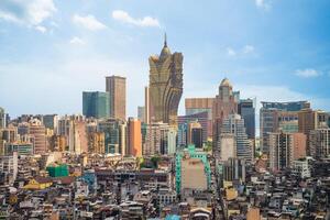 skyline of Macao, aka Macau, a Special Administrative Region of china photo