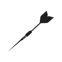 Dart for the professional game of darts flat icon for sports apps and websites vector