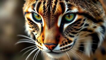 Closeup View of Iberian Lynx photo