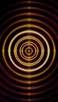animated wavy loop motion gold liquid. smooth swirl liquid abstract background. vertical soft animation. shiny dark gold liquid. video