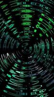 animated wavy loop motion green liquid. smooth swirl liquid abstract background. vertical soft animation. smooth light flowing water. video