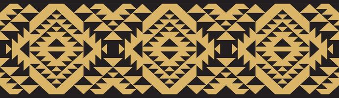 Trendy Geometric Pattern with Ethnic Influence. vector