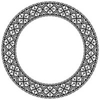 Floral Frame with Renaissance Influence. vector
