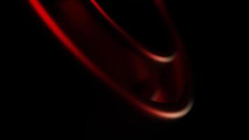 Dark Red and Orange Motion Circle Sci-Fi Abstract in 3D Animation video