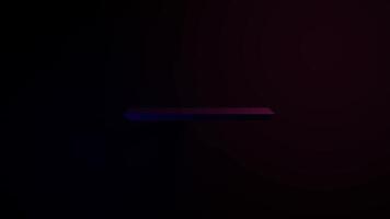 Rotating Triangle with Blue and Pink Colors and Dynamic Motion Effects in 3D Animation Loop Animation video