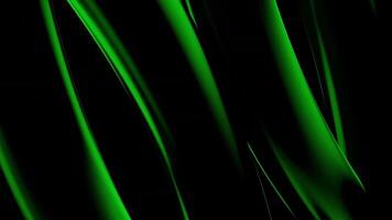 Green Neon Line Abstract with Glowing Effects and Dynamic Motion in 3D Animation for Desktop Live Wallpaper and Digital Design video
