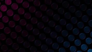 Pink and Blue Spinning Circle Pattern with Dynamic Motion and Geometric Effects in 3D Animation Loop Animation video