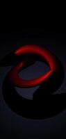 Spinning Red Geometric Shape with Dynamic Motion and Light Effects in 3D Animation Loop Animation video