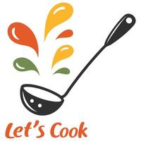 Simple Ladle Design. vector