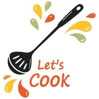 Let us Cook with Style. vector