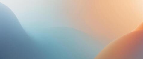 Gradient background featuring soft colors transitioning from blue to warm orange. photo