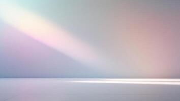 Soft Pastel Gradient Background with Copy Space. photo