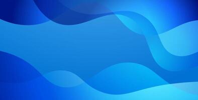 abstract blue liquid gradient color with simple shape cool trendy design minimal banner background. vector