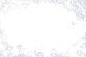 White Background with Old Subtle Scratched Texture in Grunge Style. Abstract wall concrete banner. Subtle noise dust overly texture. vector