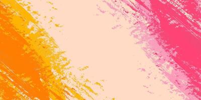 Colorful Grunge Background with Distressed Weathered Effect. Retro grungy overly brush stroke backdrop. Worn abstract surface texture, perfect for flyers, cards, posters, web banners. vector