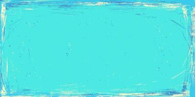 Hand Drawn Blue Texture and Grunge Background with Distressed Weathered Effect. Retro grungy overly brush stroke backdrop. Colorful worn abstract surface texture, perfect for flyers, cards, posters vector