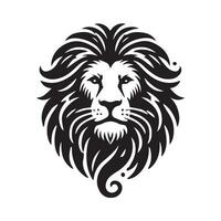 Powerful Lion Head Logo Design for Branding vector